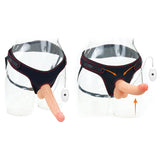 Ingen Vibrating Easy Strap-On Set - Flesh (8.5'') - Naughty by Nature Adult Store