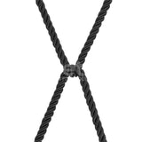 Rebellion Reign Silky Bondage Rope - Black 10 metre length - Naughty by Nature Adult Store