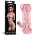 Rebellion Reign Silky Bondage Rope - Pink 10 metre length - Naughty by Nature Adult Store