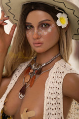 Irontech Beautiful 169cm Silicone Hippie Sex Doll Tina S45