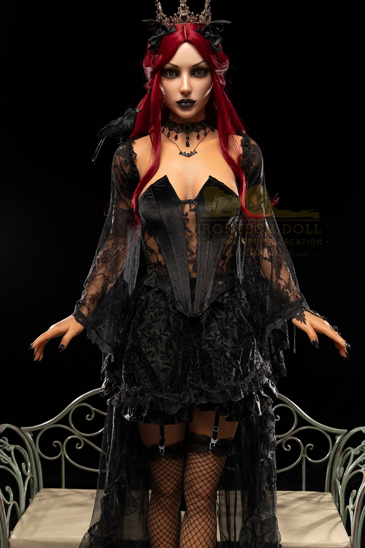 Irontech Red Hair Gothic Sex Doll 169cm S47 Gia