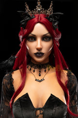 Irontech Red Hair Gothic Sex Doll 169cm S47 Gia