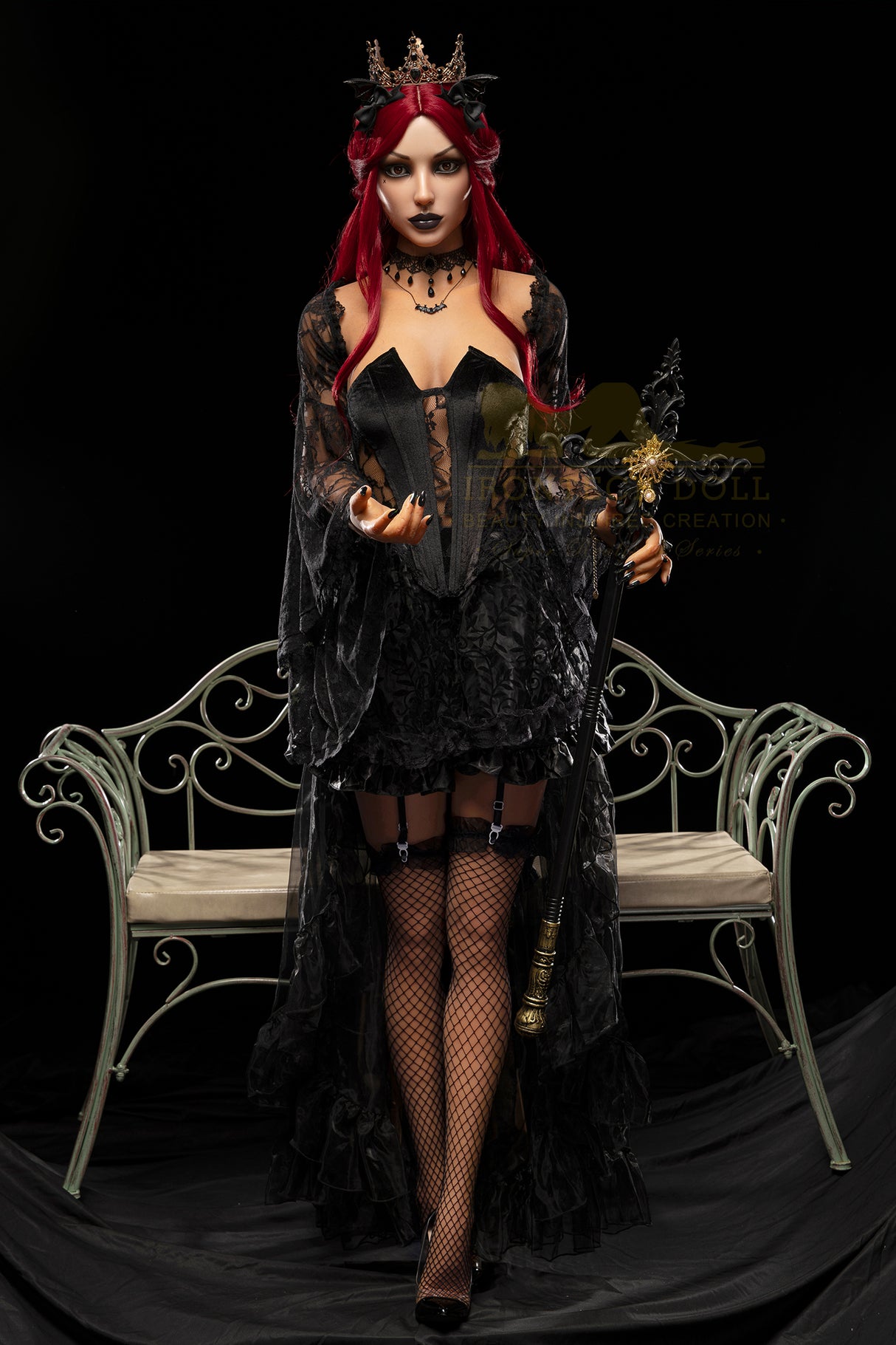 Irontech Red Hair Gothic Sex Doll 169cm S47 Gia