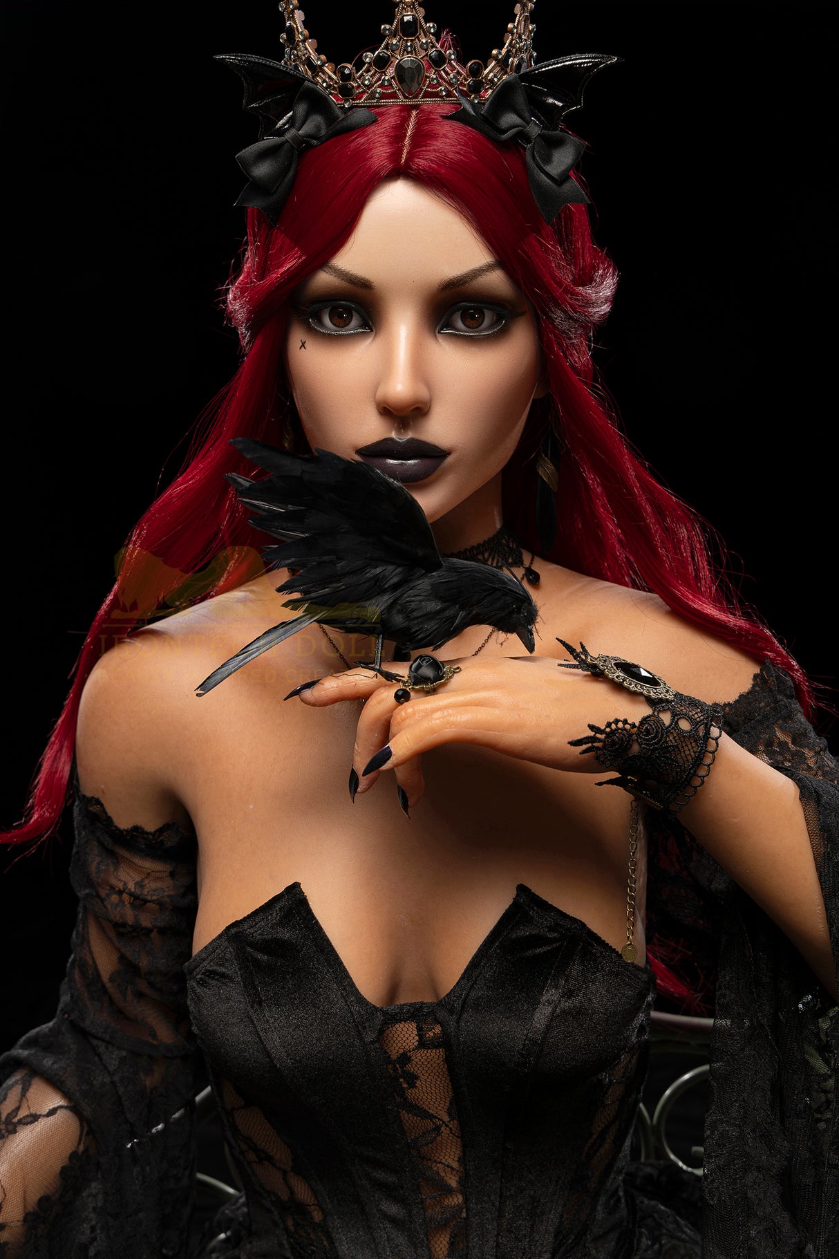 Irontech Red Hair Gothic Sex Doll 169cm S47 Gia