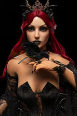 Irontech Red Hair Gothic Sex Doll 169cm S47 Gia
