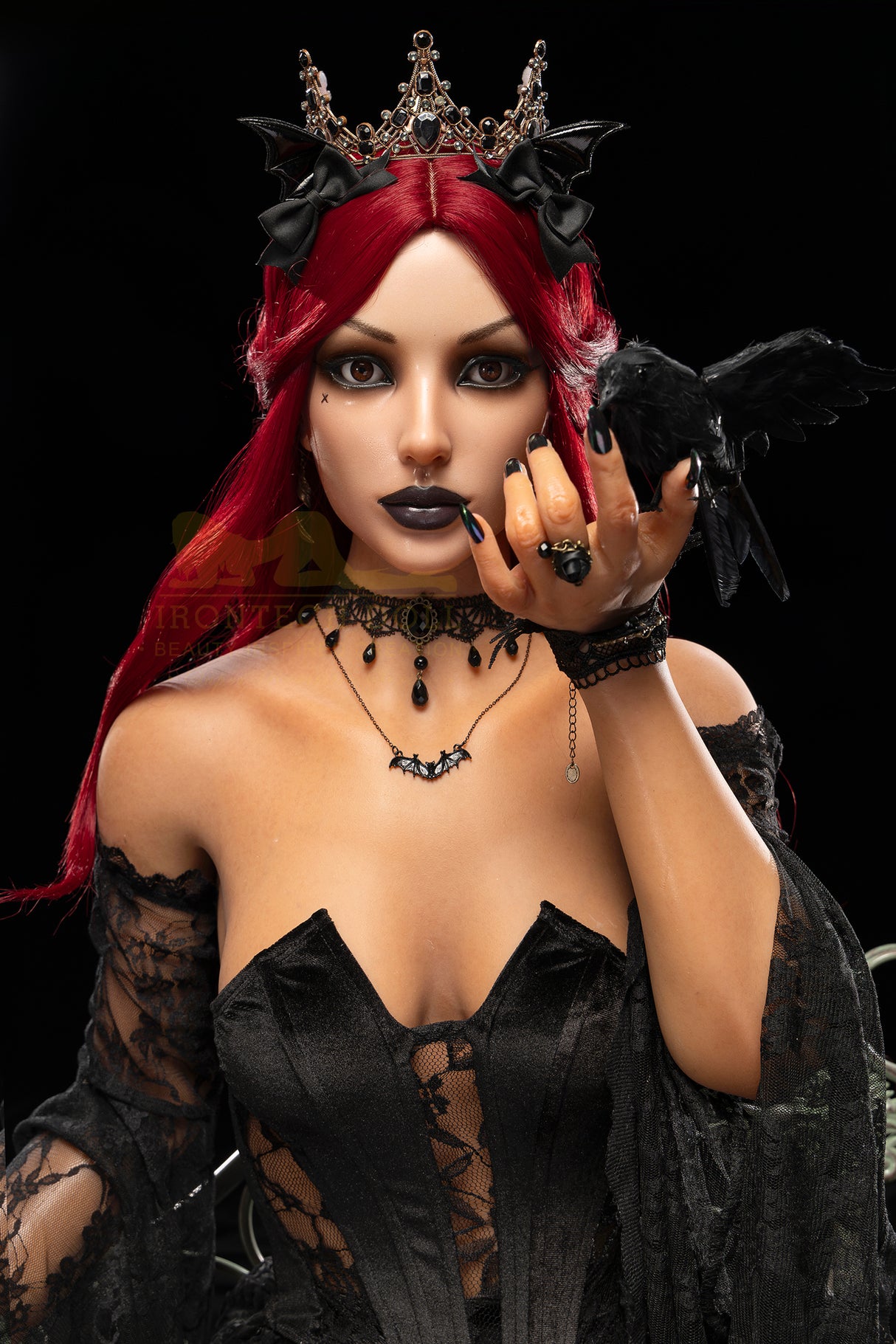 Irontech Red Hair Gothic Sex Doll 169cm S47 Gia