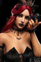 Irontech Red Hair Gothic Sex Doll 169cm S47 Gia