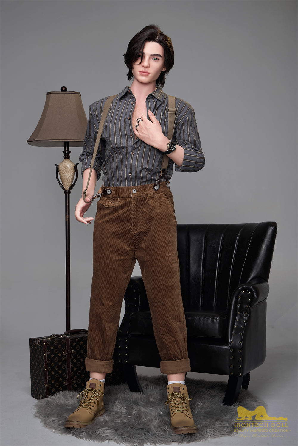 Irontech Silicone 170cm M9 Lucas Realistic Life Like Male Sex Doll