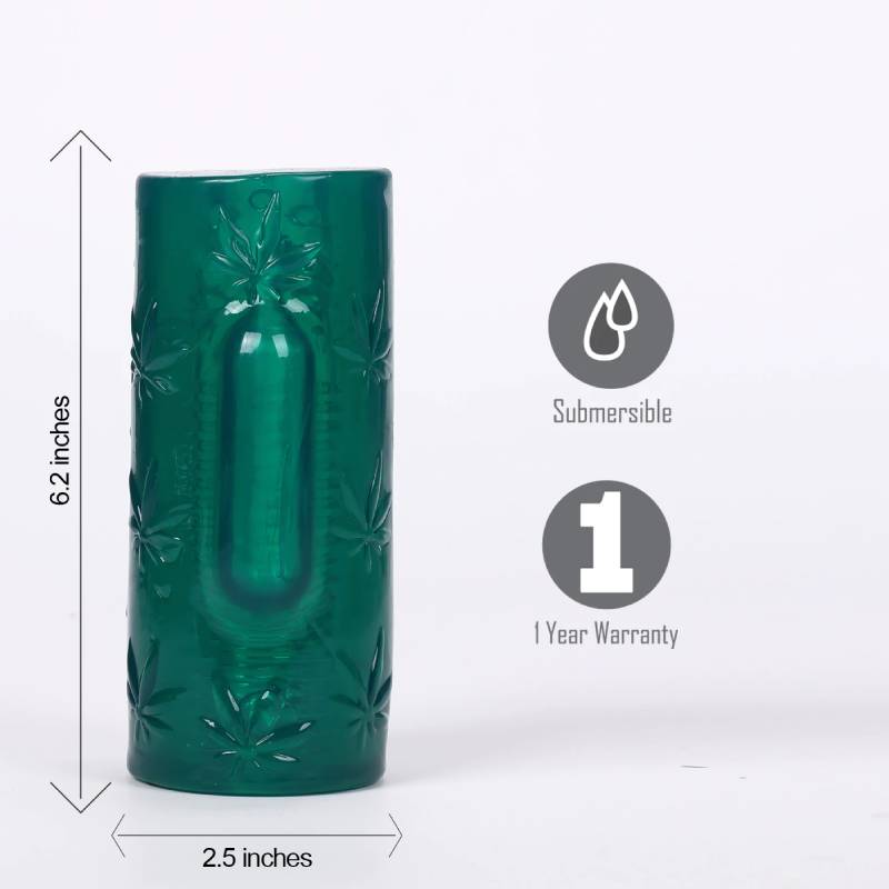Maia Blaze - Green Vibrating Stroker Sleeve - Naughty by Nature Adult Store