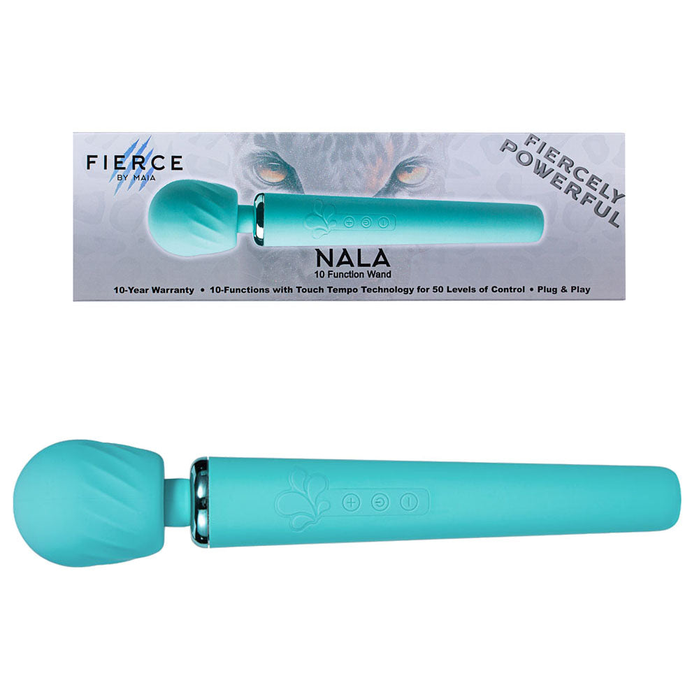 Maia NALA - Blue Rechargeable Massage Wand - Naughty by Nature Adult Store
