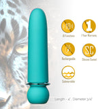 Maia JAGUAR - Blue 10.1 cm USB Rechargeable Bullet - Naughty by Nature Adult Store