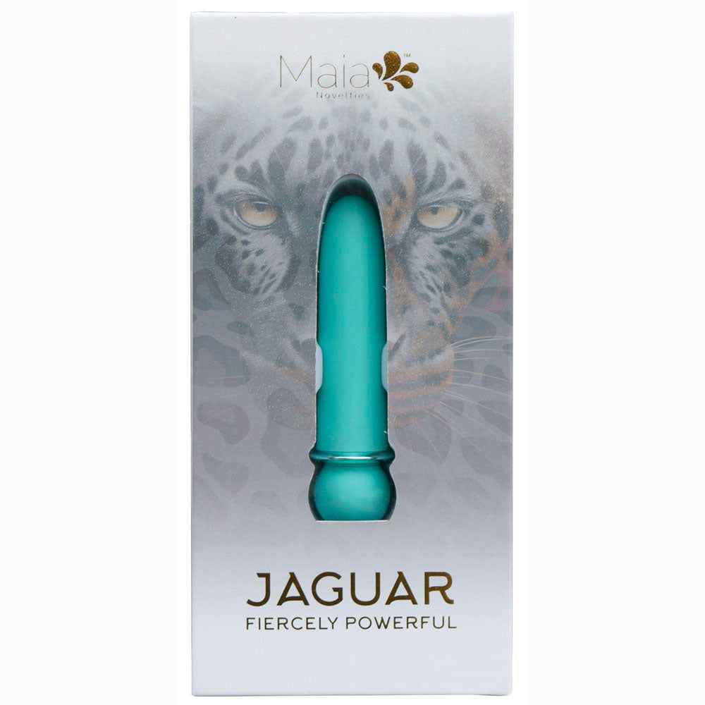 Maia JAGUAR - Blue 10.1 cm USB Rechargeable Bullet - Naughty by Nature Adult Store