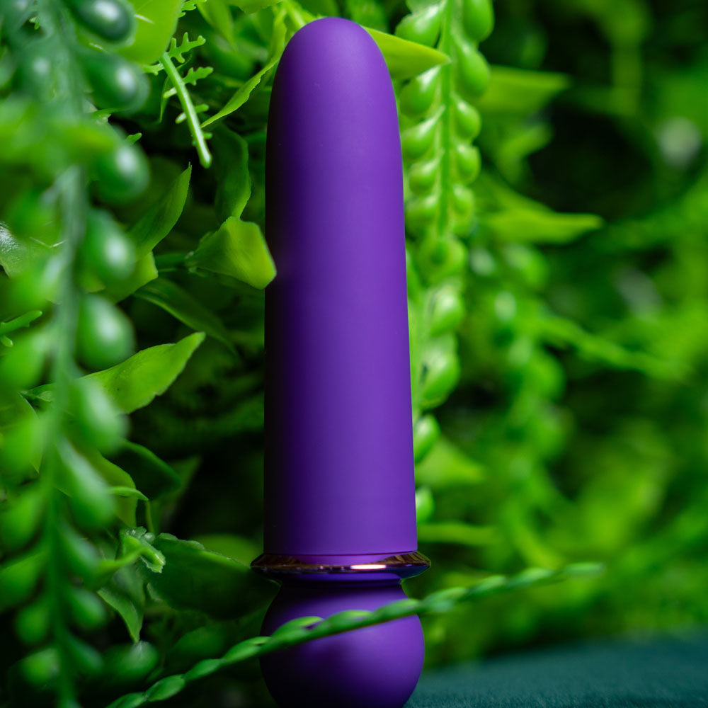 Maia JAGUAR - Purple 10.1 cm USB Rechargeable Bullet - Naughty by Nature Adult Store