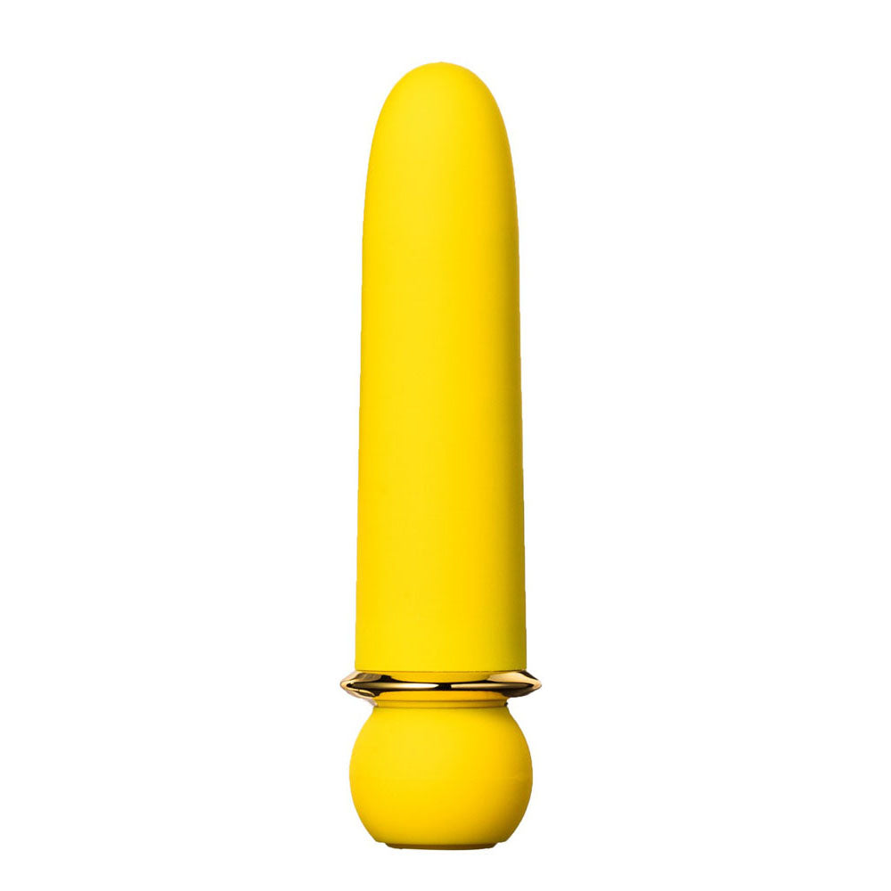 Maia JAGUAR  - Yellow 10.1 cm USB Rechargeable Bullet - Naughty by Nature Adult Store