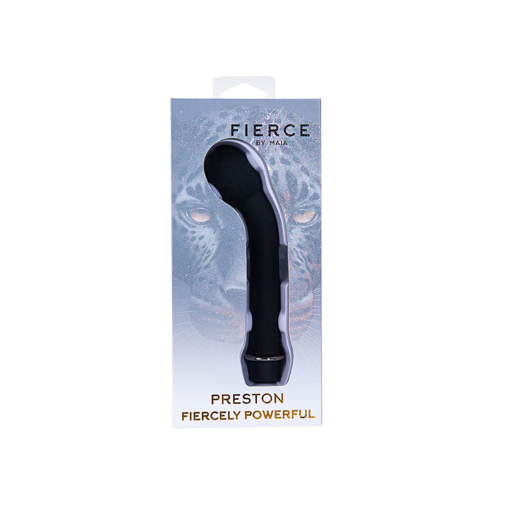 Maia PRESTON - Black Rechargeable G-Spot Vibrator - Naughty by Nature Adult Store
