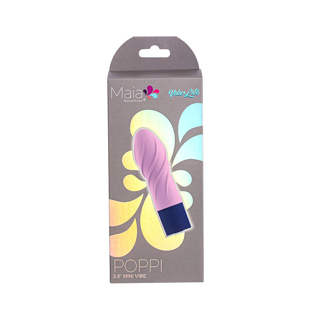 Maia POPPI - Light Pink USB Rechargeable Bullet - Naughty by Nature Adult Store