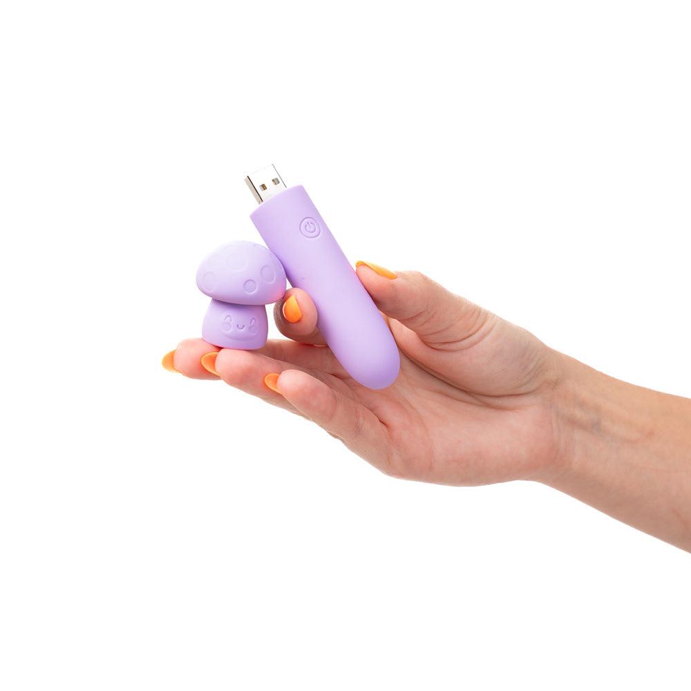 Maia HAPPI - Purple 11.1 cm USB Rechargeable Bullet - Naughty by Nature Adult Store