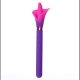 Maia VALA - Purple/Pink 22.2 cm Flower Vibrator