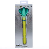Maia VALA - Yellow/Green 22.2 cm Flower Vibrator