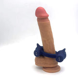 Maia Ronan Blue Dual Vibrating USB Rechargeable Cock Ring
