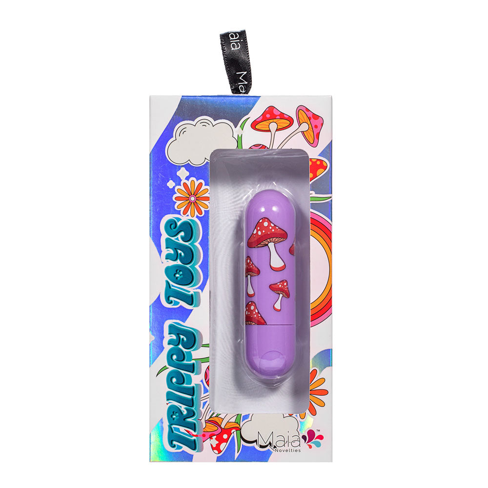 Maia JESSI Trippy - Lavender 7.6 cm USB Rechargeable Bullet - Naughty by Nature Adult Store