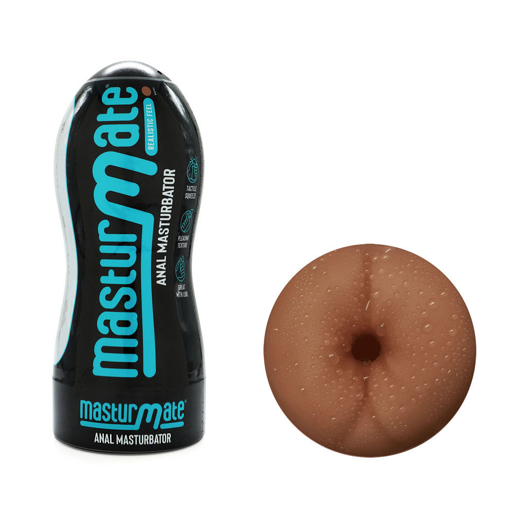 Masturmate - Butt - Mocha - Brown Anal Stroker - Naughty by Nature Adult Store