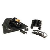Mr. Stubb Chastity Black 1.75 Inch Cock Cage Kit
