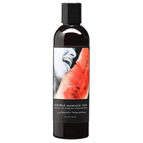 Edible Massage Oil - Juicy Watermelon Flavoured - Naughty by Nature Adult Store