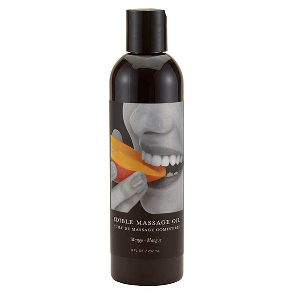 Edible Massage Oil - Mango Flavoured - Naughty by Nature Adult Store