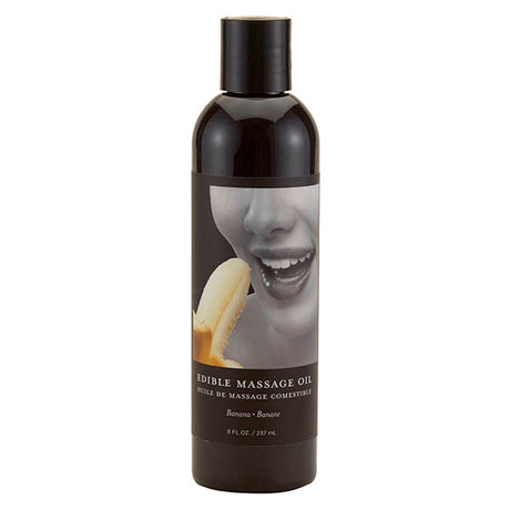 Edible Massage Oil - Banana Flavoured - Naughty by Nature Adult Store
