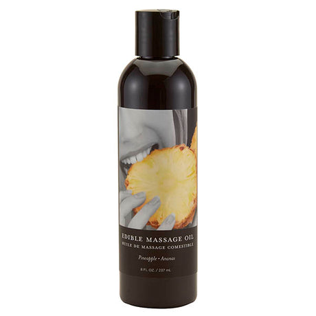Edible Massage Oil - Pineapple Flavoured - Naughty by Nature Adult Store