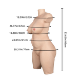 Medium Olivia BBW Sex Doll Silicone