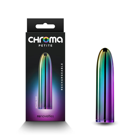 Chroma Petite Bullet - Multicoloured Rechargeable Bullet - Naughty by Nature Adult Store