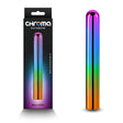 Chroma Rainbow - Large - Metallic Rainbow 13.8 cm USB Rechargeable Vibrator - Naughty by Nature Adult Store