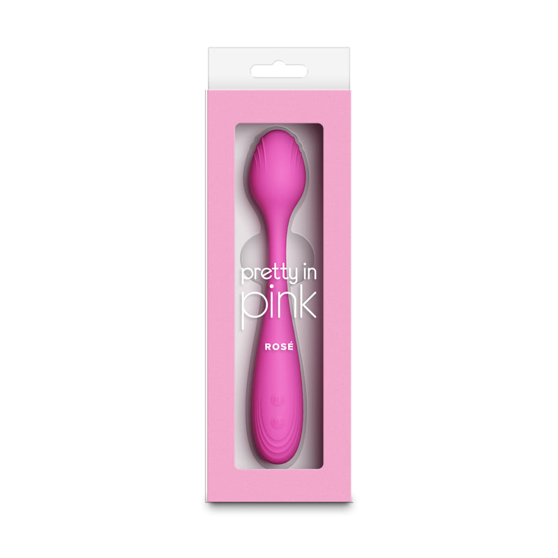 Pretty In Pink Rose USB Rechargeable Vibrator