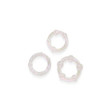 Fantasia - Intensity Rings - Pearl Pearlescent Beaded - Set of 3 Sizes
