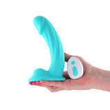 Colours Curve - Vibrating 6'' Dildo - Vibrating with Wireless Remote