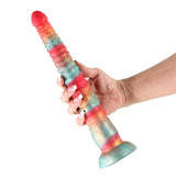 Colours Stacked - 12'' Dildo Red/Gold 30.6 cm Fantasy Dildo