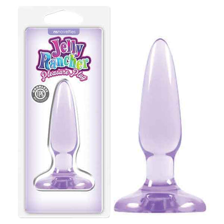 Jelly Rancher Pleasure Plug - Purple 8.1 cm (3.2'') Mini Butt Plug - Naughty by Nature Adult Store