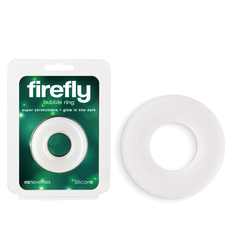 Firefly - Bubble Ring - Medium - Glow in Dark Medium Cock Ring - Naughty by Nature Adult Store
