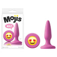Mojis - #ILY - Pink 8.6 cm (3.4'') Mini Butt Plug with Emoji Base - Naughty by Nature Adult Store