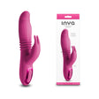 INYA Passion - Pink - Pink 22.2 cm USB Rechargeable Thrusting Rabbit Vibrator - Naughty by Nature Adult Store