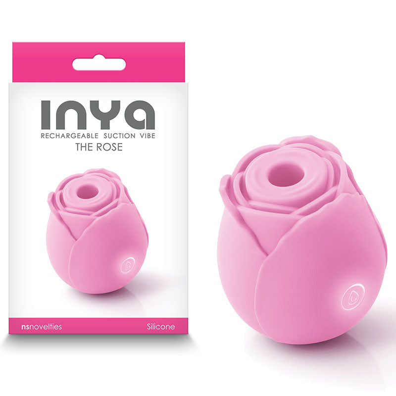 INYA The Rose - Pink Clitoral Air Pulsation Stimulator - Naughty by Nature Adult Store