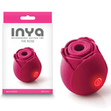 INYA The Rose - Red Clitoral Air Pulsation Stimulator - Naughty by Nature Adult Store