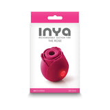 INYA The Rose - Red Clitoral Air Pulsation Stimulator - Naughty by Nature Adult Store