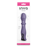 INYA Integra - Grey 18.2 cm Vibrator with Sliding Ring Shaft