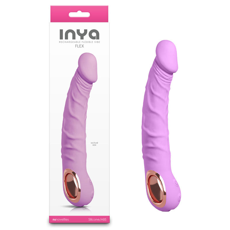 INYA Flex - Bubblegum 22 cm USB Rechargeable Vibrator