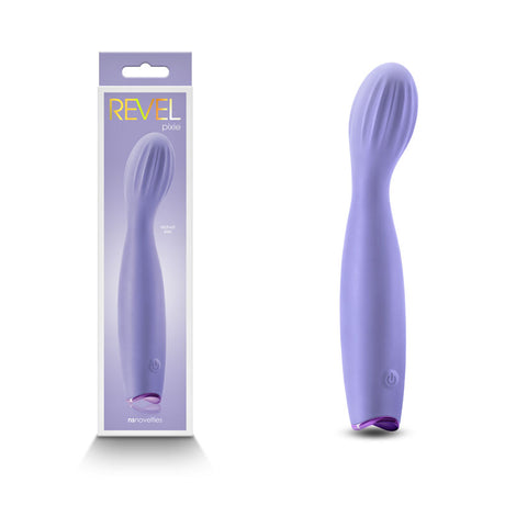 Revel Pixie - Purple  Rechargeable Vibrator - Naughty by Nature Adult Store