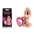 Rear Assets Rose Gold Heart Small -  Pink Heart Gem Base - Naughty by Nature Adult Store
