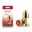 Rear Assets Petite - Gold with Red Gem - Naughty by Nature Adult Store